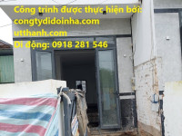 Nâng 2 căn nhà lầu lên cao 8dm tại chợ Bà Bộ, TP. Cần Thơ 